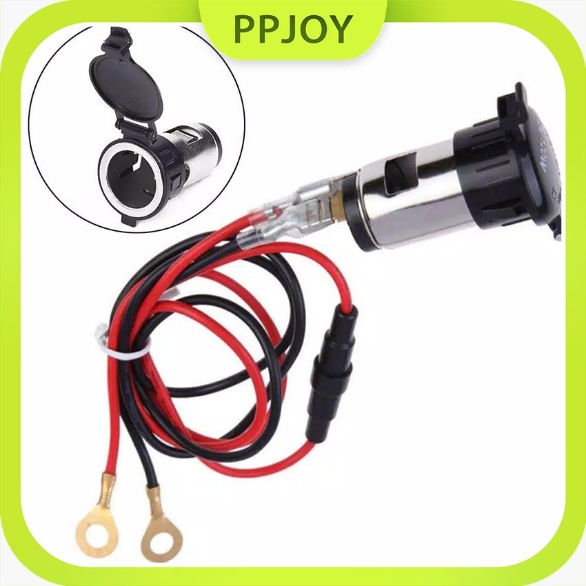 10A 120W /Soket Pemantik Rokok / Soket Listrik Pematik Lighter Rokok Soket Charger Mobil / Sepeda Mo