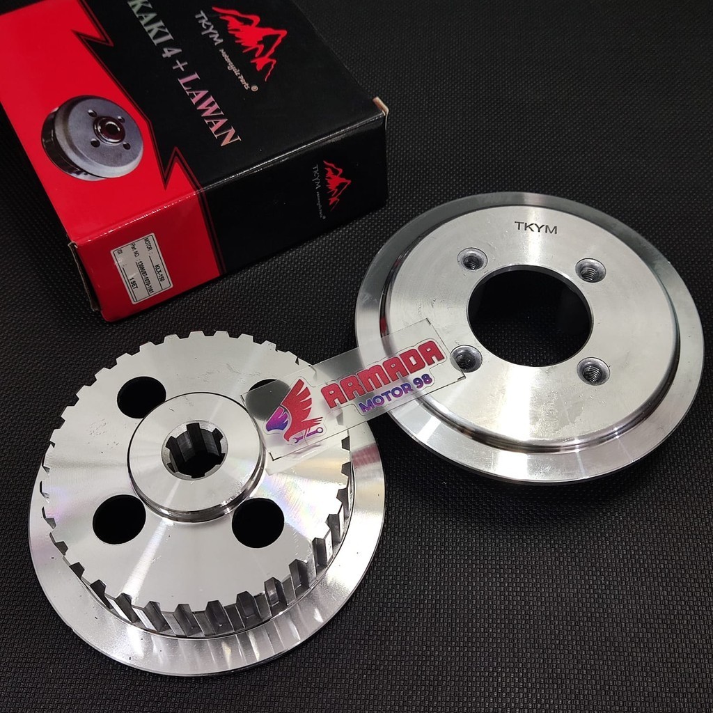 KAKI 4 + LAWAN RUMAH KOPLING KLX 150 S SPAREPART TAKAYAMA