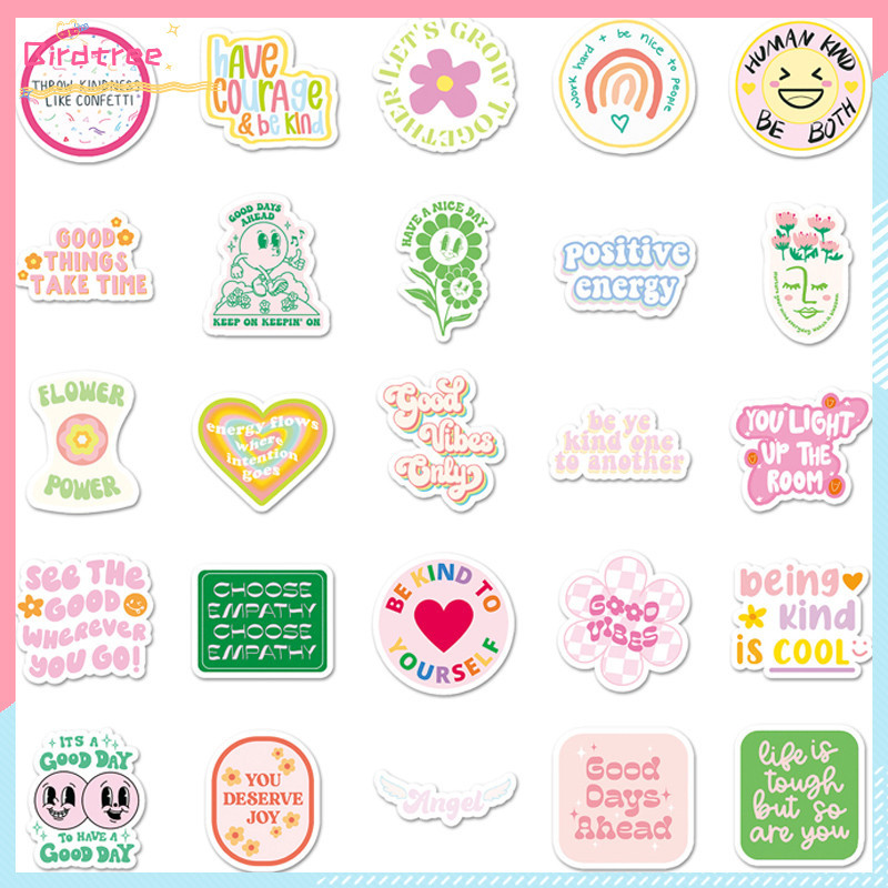 

COD Stiker Bahasa Inggris Inspiratif Stiker Dekorasi Koper Tahan Air Stiker Akun Ponsel