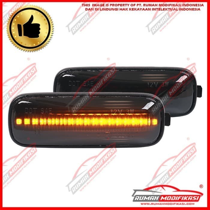 Best produk  SIDE LAMP - HONDA CIVIC FERIO 1996-2000 - SMOKE - LED - SEQUENTIAL  Quality