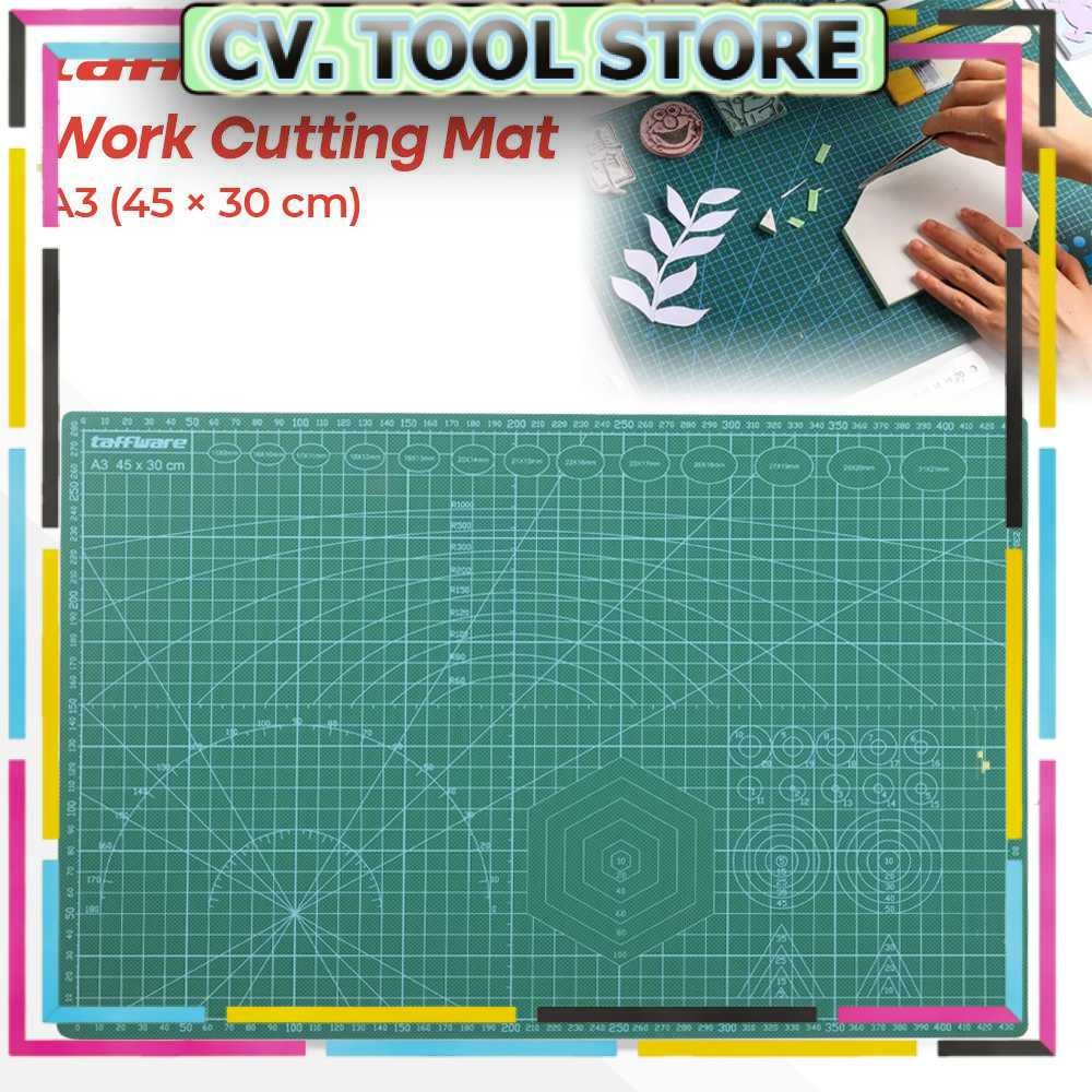 

Tools Store - Taffware Alas Potong Work Cutting Mat Pad A3 45x30cm