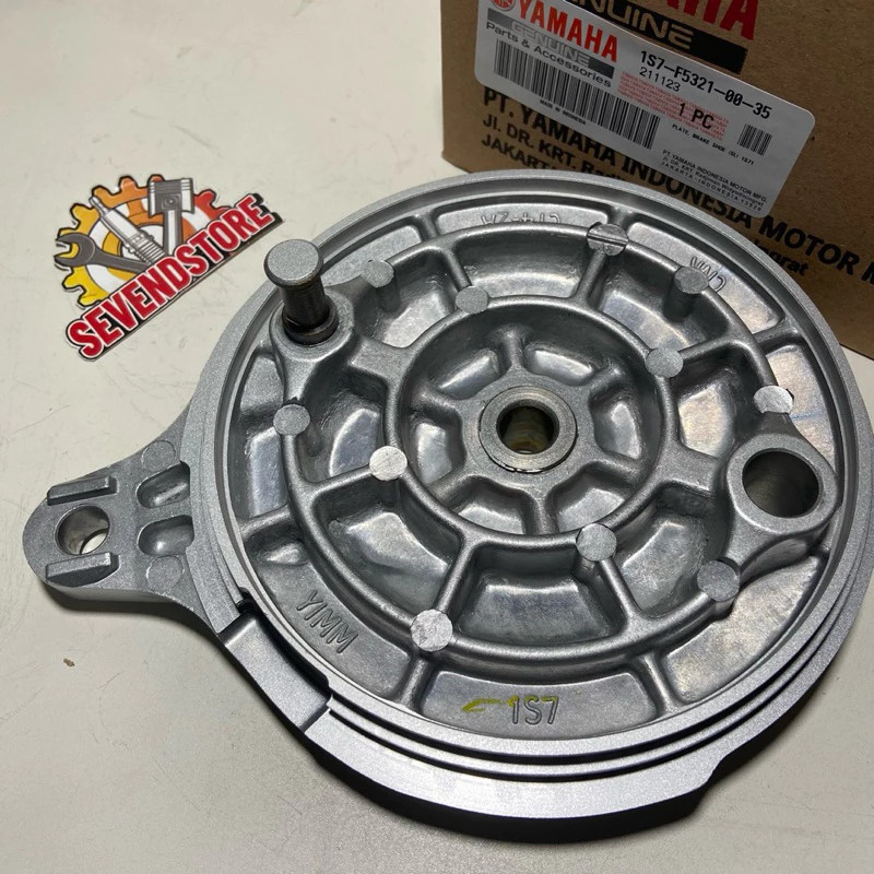 1S7-F5321-00-33 1S7-F5321-00-35 Panel tutup tromol belakang 1S7 Hitam Silver Jupiter Z MX Vega R ZR 