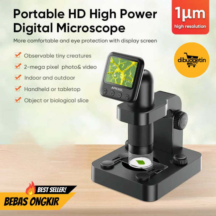 APEXEL Mikroskop Digital Portable Microscope 1um 1080P - APL-MS003