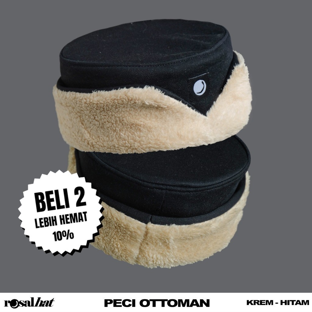 Rosal Peci Ottoman Peci Kopiah Songkok Kopeah Topi Haji Sholat Muslim Shalat Santri Desain Unik Leba