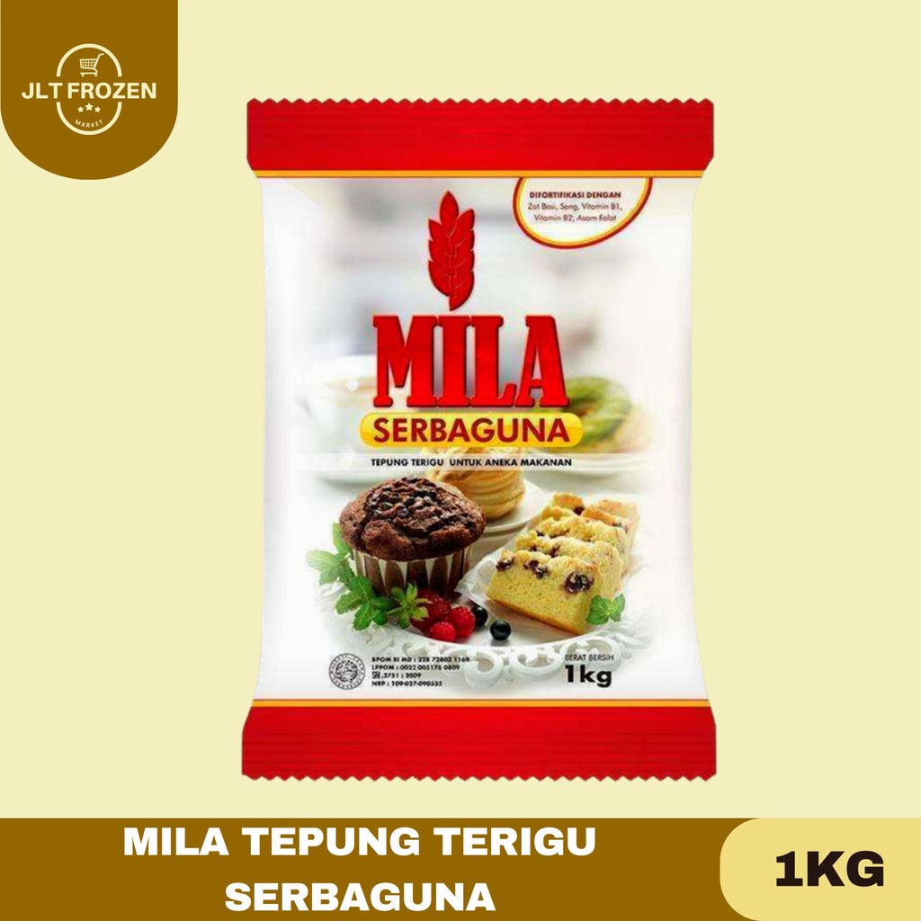 

Tepung Terigu Mila Serbaguna / Tepung Terigu Untuk Aneka Makanan 1 Kg