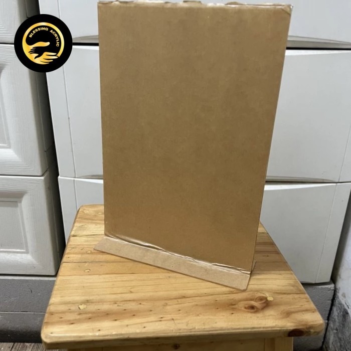 

[NEW] acrylic tent card A4 - Non merek