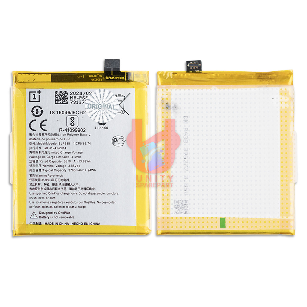 BATRE BATERAI ONEPLUS 6T BLP685 BLP-685 ORIGINAL
