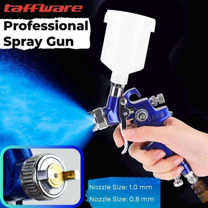 Spray Gun Mini Spray Gun Nozzle HVLP Airbrush 125ml