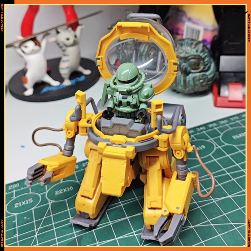 Mengshan MS HG 1/144 Tolro-800 Torohachi Model Kit Collection Assembly Action Figures Robot Plastic 