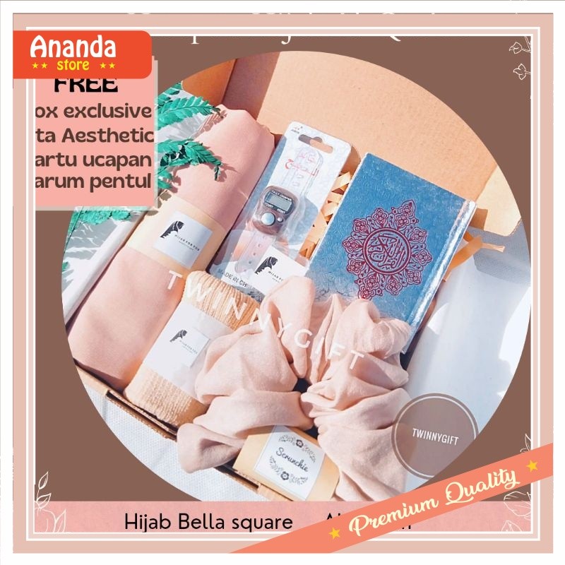 

Kado Buat Pacar Gebetan Anniversary Wisuda Teman / Hampers Hijab Bella Square Kado Gift Box Lebaran Ulang Tahun Ramadhan Wisuda Wedding Anniversary