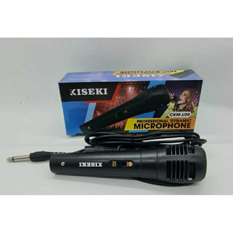 Kiseki Mic Kabel Ckm-100 | Mic Kabel Karoke | Microfon Karoke Ckm-100