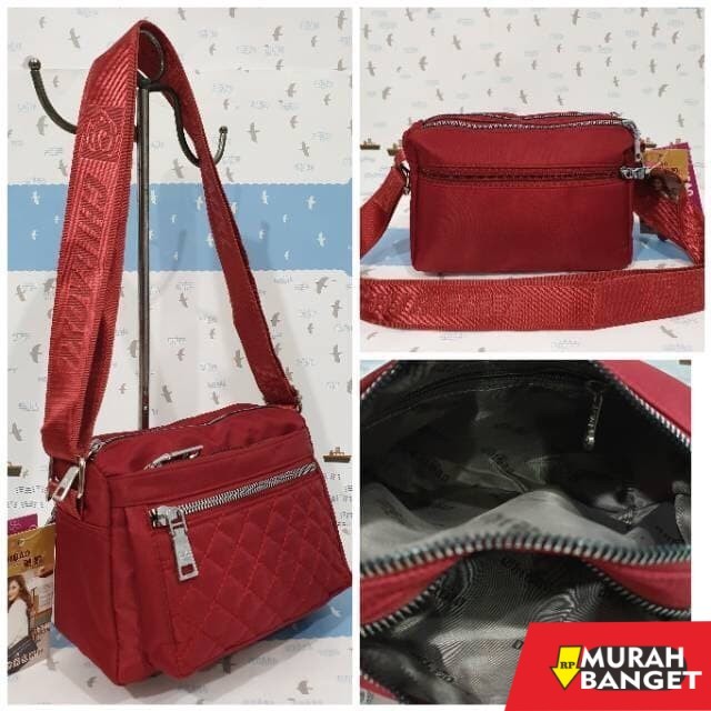 tas selempang wanita simple elegan Tas Wanita Import Selempang CHIBAO CB80071 0071 CB071 071 Bordir 