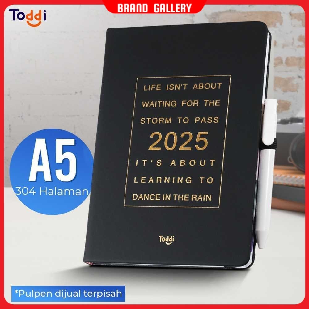 

Toddi Buku Agenda Softcover Monthly Planner Notebook 304 Halaman - TD-20251
