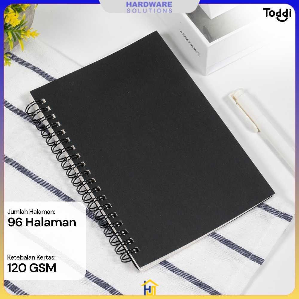 

Toddi Buku Jurnal Softcover Notebook Diary 120GSM 96 Halaman Blank - BQ-N14