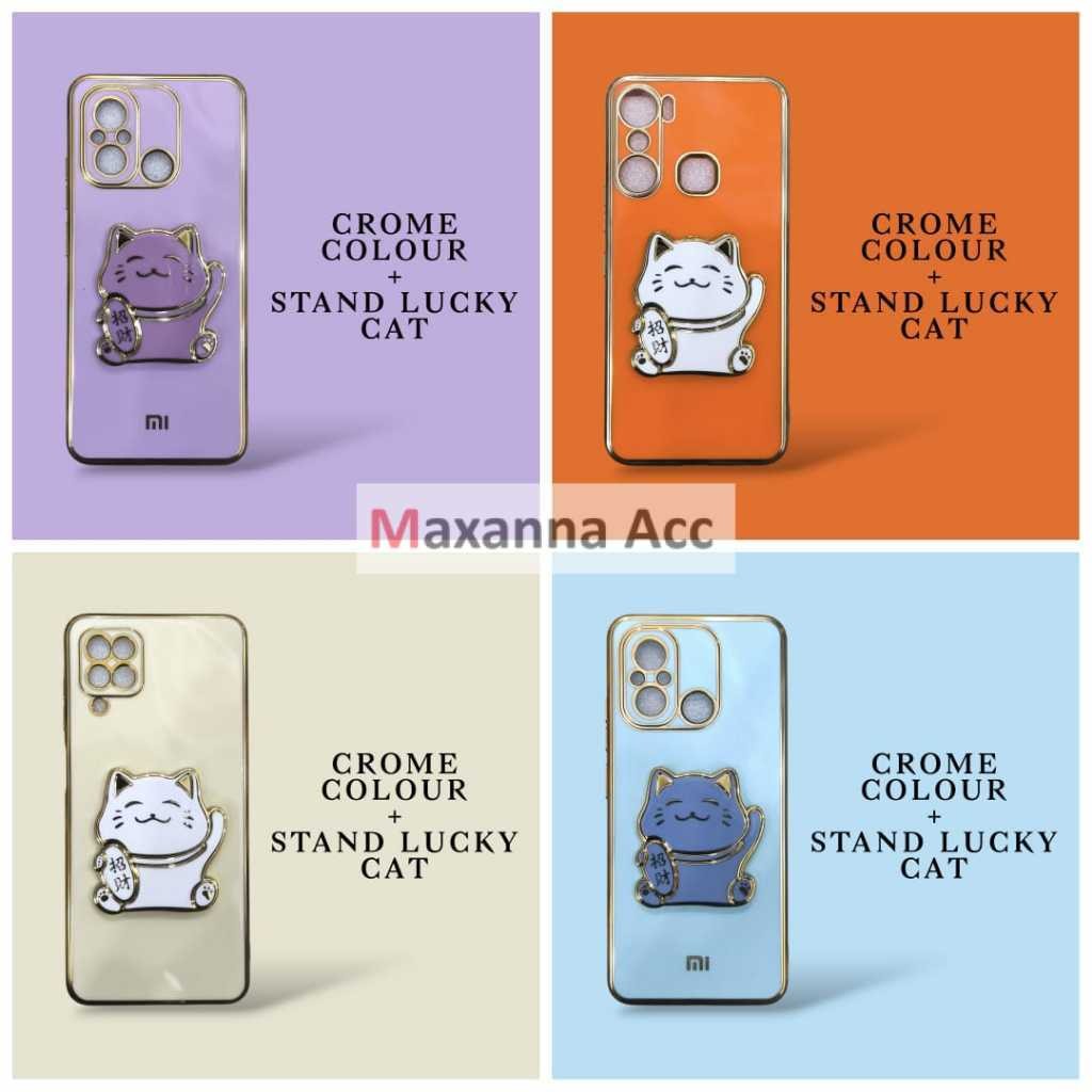 [MAXANNA] [ CASE VIVO Y91 / Y91C / Y93 / Y95 ] PREMIUM CASE LISTCROME COLOUR GLOSSY SOFT CASE SILICO