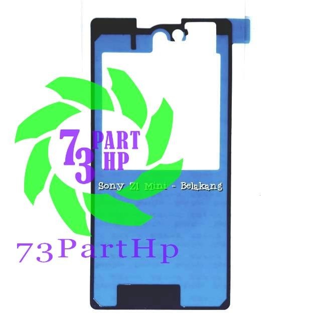 

Lem Adhesive Backdoor Sony Xperia Z1 Mini & Z 1 Compact - Double Tape Back Cover Tutup Belakang - 73PartHp