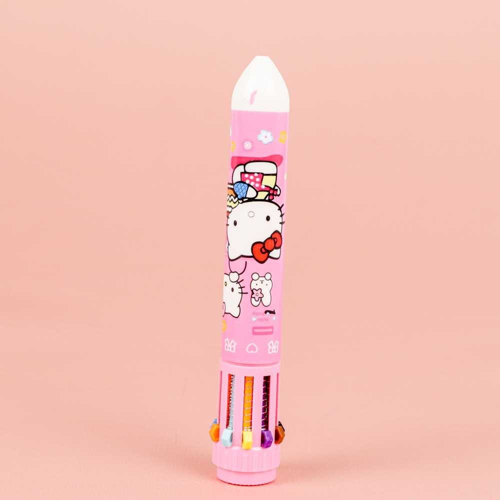 

Primal Pena Ballpoint Multi Warna 10 Color Pen 1 PCS - SM-10