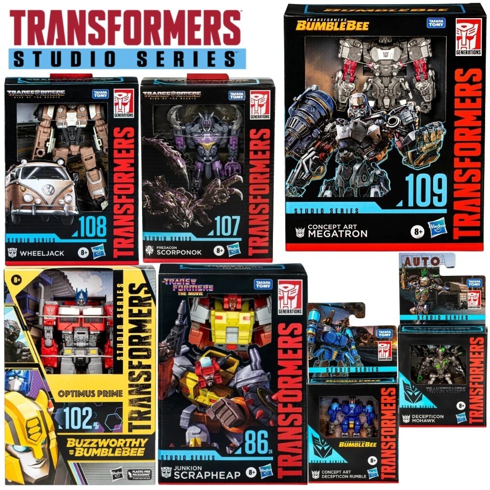 Transformers SS Series ss 102 104 105 106 109 86 Bumblebee Optimus Prime Mirage Noah Mohawk Figures 