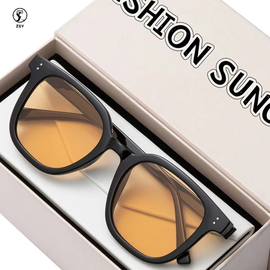 	 Z&Y  Kacamata Hitam 1011 Lensa Minus Sunglasses Minus Pria Wanita Fashion Sunglasses Korea Style	