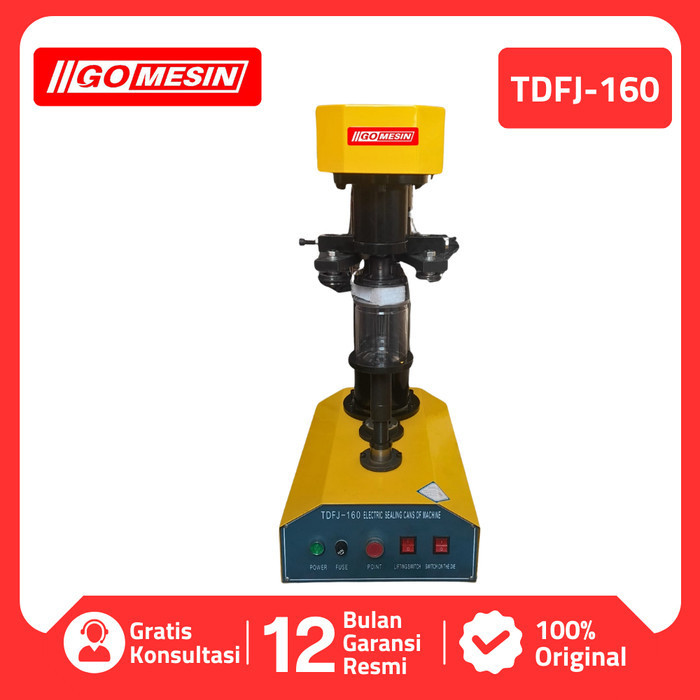 Can Sealer Gomesin Tdfj-160 Penutup Kaleng Plastik Can Seamer