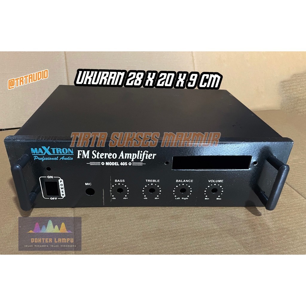 BOX POWER AMPLIFIER SOUND SYSTEM 405 MAXTRON