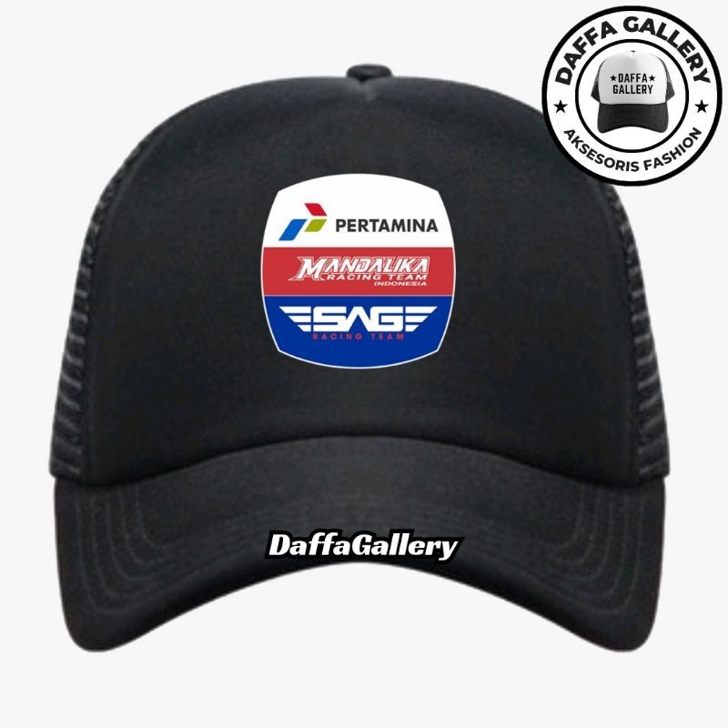 Daffaa Gallery Topi Trucker SIRKUIT MANDALIKA - Topi Distro SIRKUIT MANDALIKA Logo - Topi SIRKUIT MA