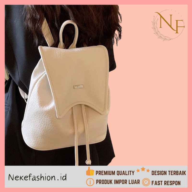 NEKE FASHION Premium Kualitas - Tas Ransel Wanita Tas Backpack Wanita Tas Ransel Sekolah Tas Ransel 