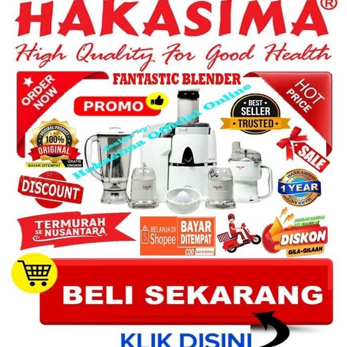 PROMO SPESIAL AWAL BULAN SAMPAI AKHIR BULAN Termurah [Garansi 1 Thn] Hakasima Fantastic Blender 7 In