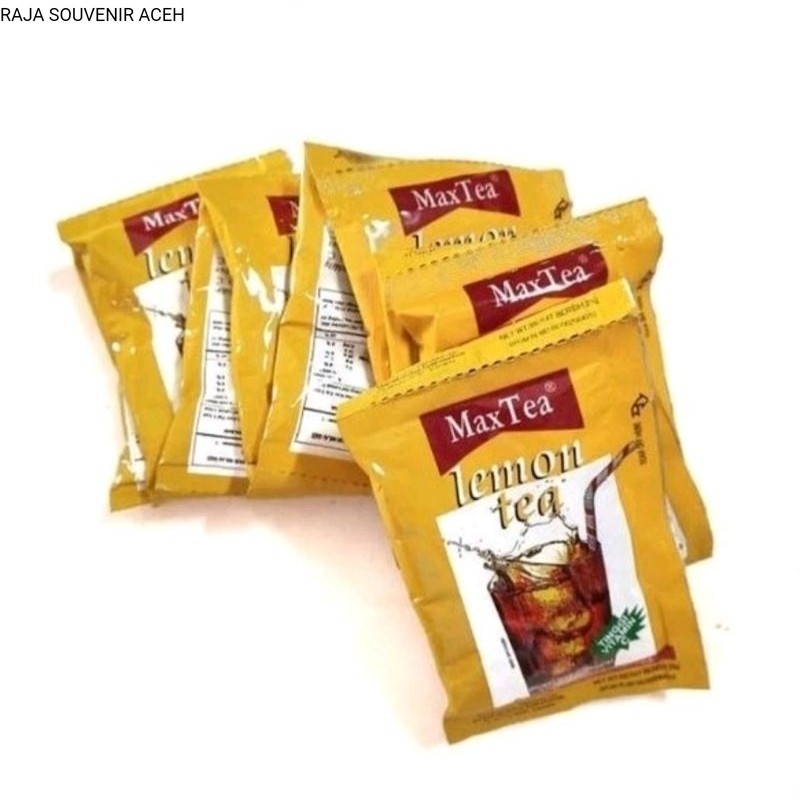 

MaxTea Lemon Tea Sachet 1 Renteng 10 Sachet