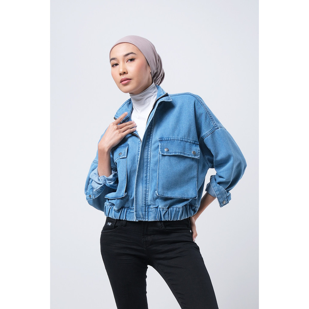 Logo Jeans - Jaket Wanita Makayla 34419L2ML