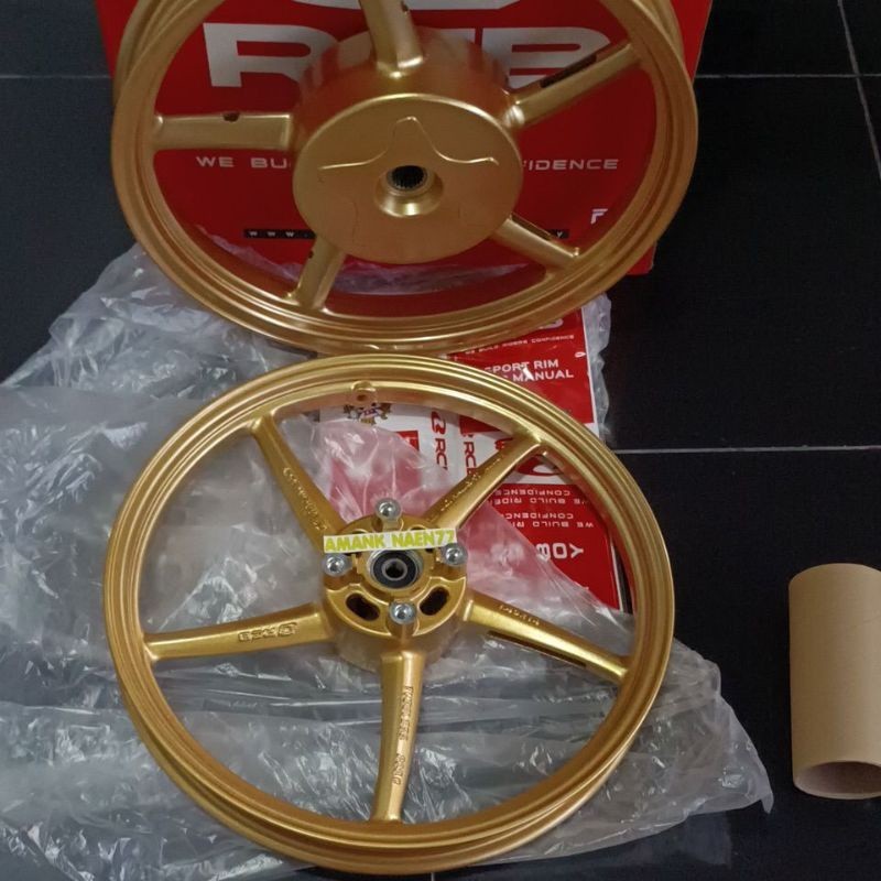 velg rcb beat velg rcb scoppy sp522 gold 1.40 1.60 / 14