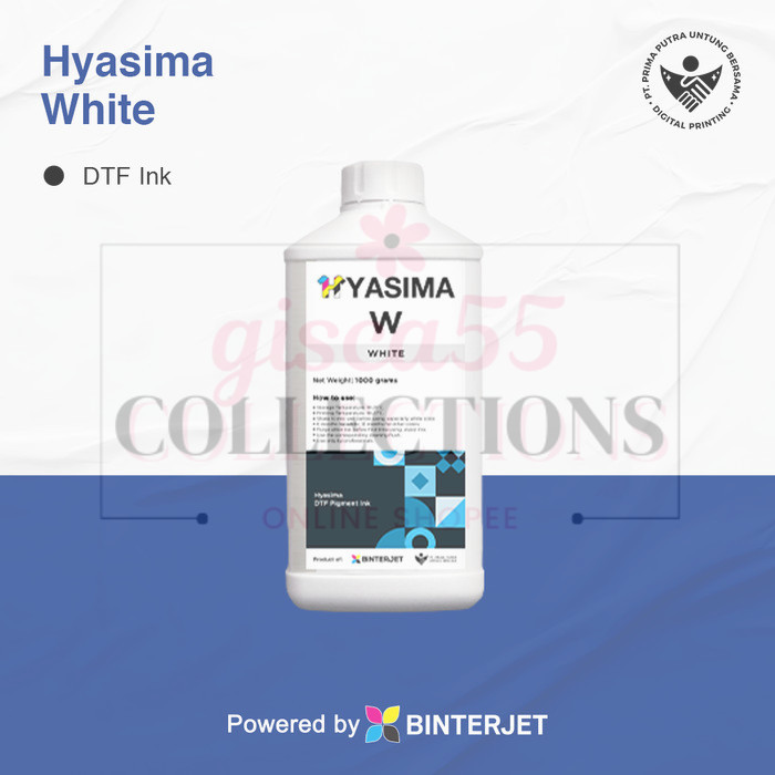 

Hyasima DTF ink WHITE 1000 ml