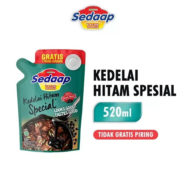 

Kecap sedaap 520ml kedelai hitam