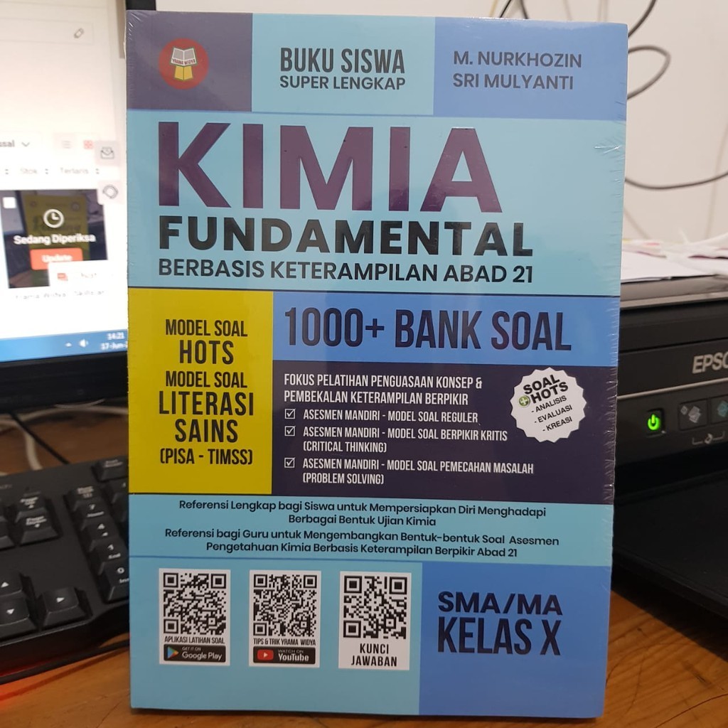BUKU KIMIA FUNDAMENTAL 1000+ BANK SOAL SMA/MA Kelas 10