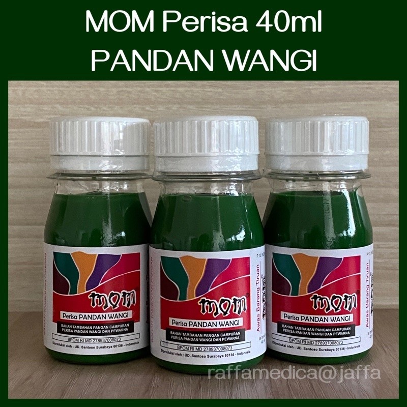 

franklinocollect Essence MOM 40ML rasa PANDAN WANGI untuk ES / Minuman / KUE dan PUDDING