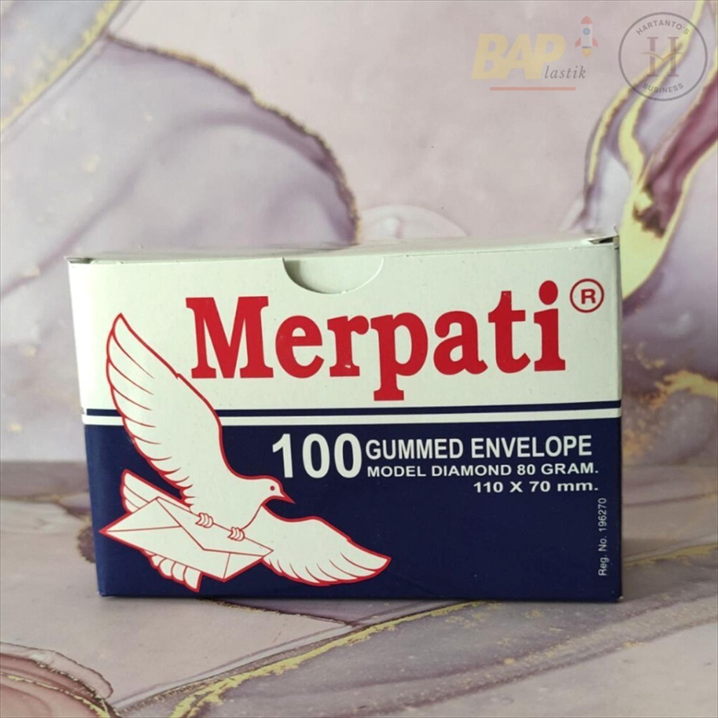 

Amplop Kertas Merpati Diamond 80 gram Visit Polos