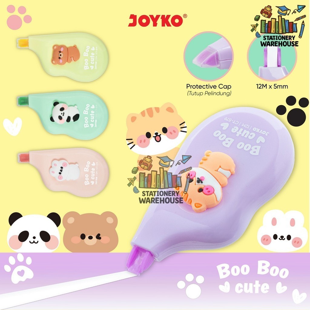 

Pita Koreksi Correction Tape Joyko CT-579