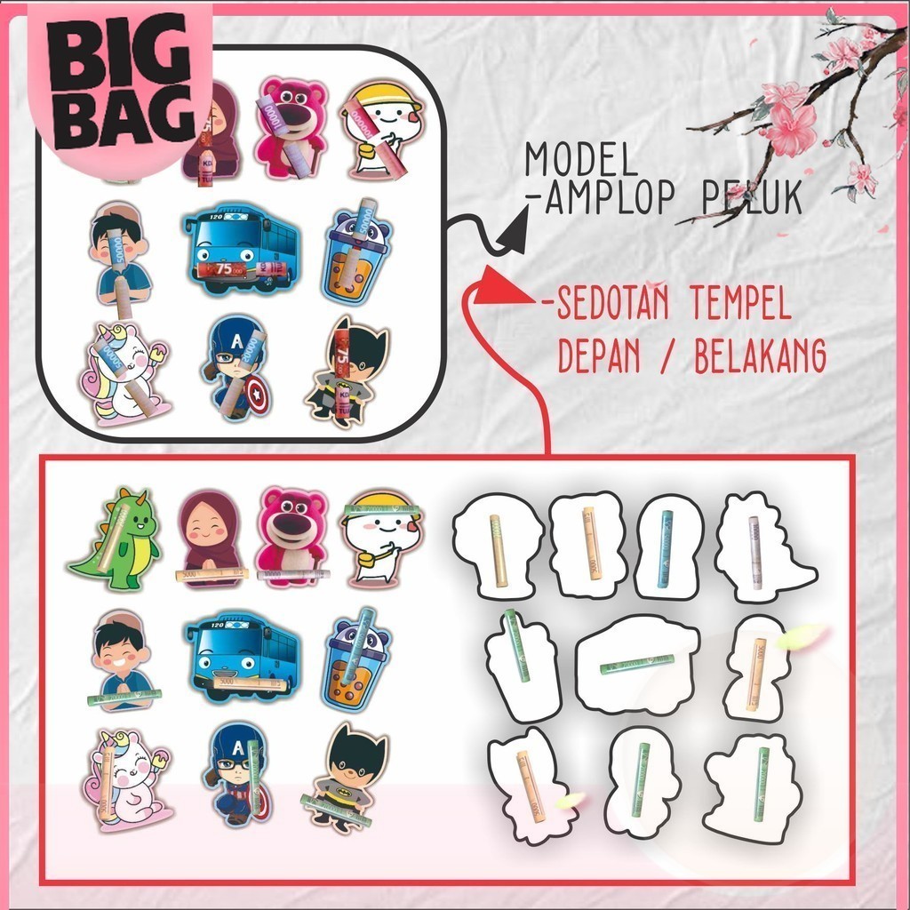 

PAKET USAHA - GROSIR AMPLOP PELUK SEDOTAN ISI 100 PCS LEBARAN NATAL GALUNGAN ULTAH DLL - Edisi Lebaran Bigbag_Shop