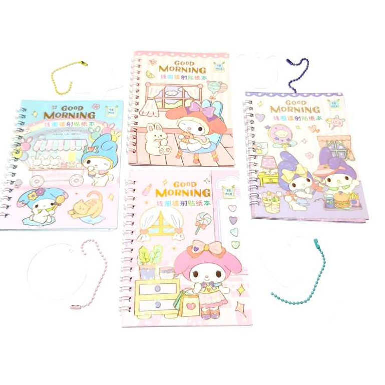 

HARGA GROSIR (1BUKU ) STIKER BUKU STICKER BOOK SANRIO SZ/187