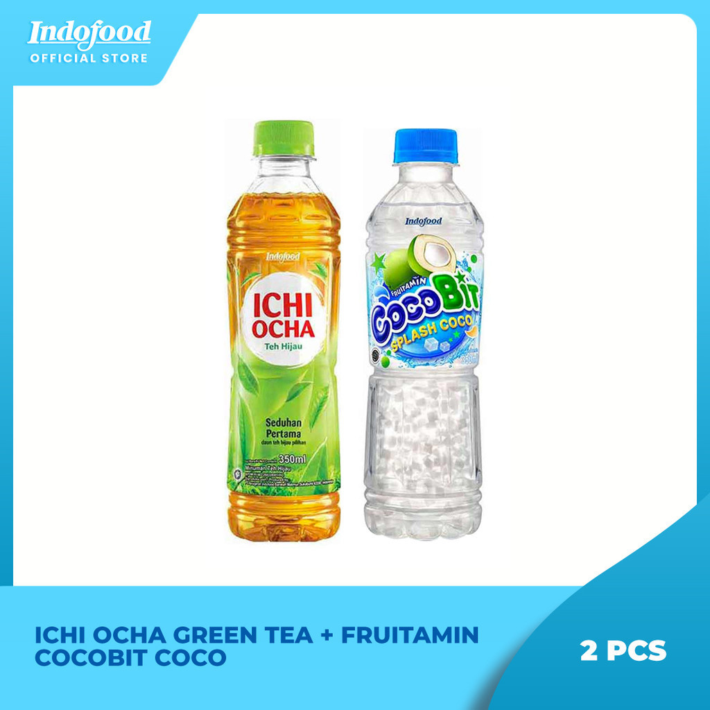 

Ichi Ocha Green Tea + Fruitamin Cocobit Coco