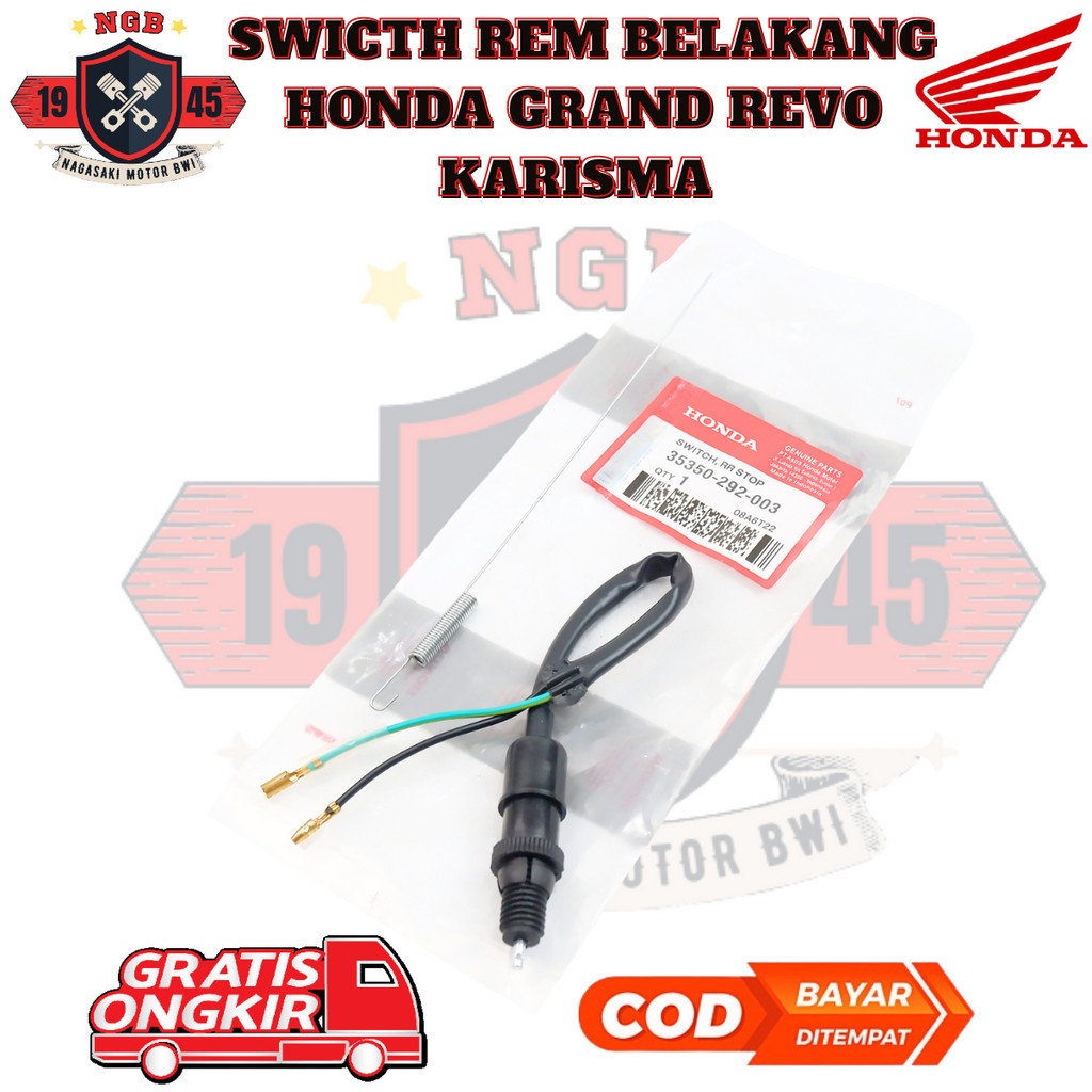 Switch Rem Belakang Honda Grand , Revo & Karisma / Switch Rem Motor Grand - 35350-292-003