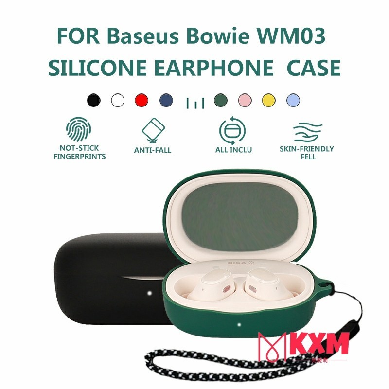 Baseus Bowie WM03  case Dustproof Silicone Protective Cover Case for Baseus WM03