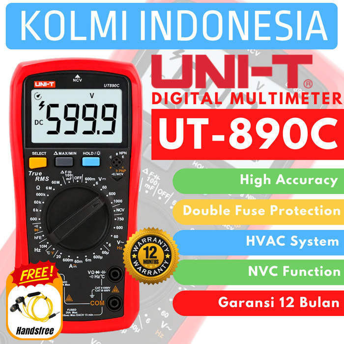 UNI-T Digital Multimeter UT890C