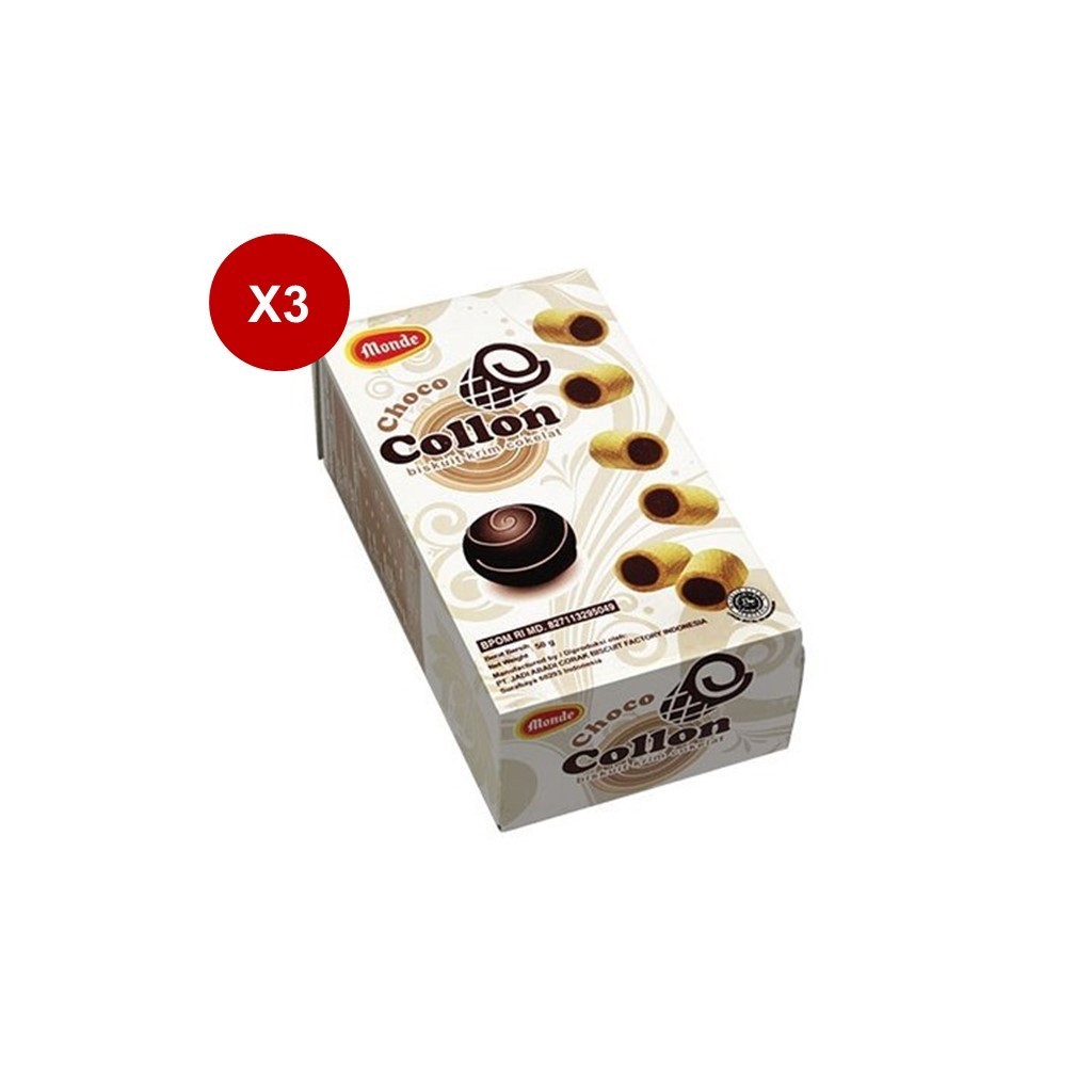 

Monde Choco Collon 50 gr x3