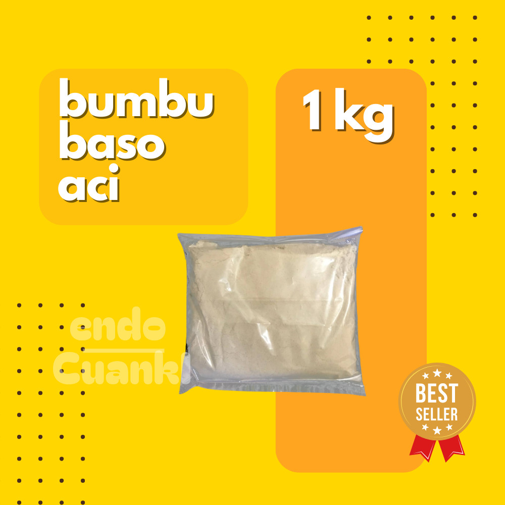 

1 KG BUMBU BASO ACI bumbu penyedap racikan untuk baso aci atau cuanki instan dengan REMPAH Khas Dari ENDOSHOP