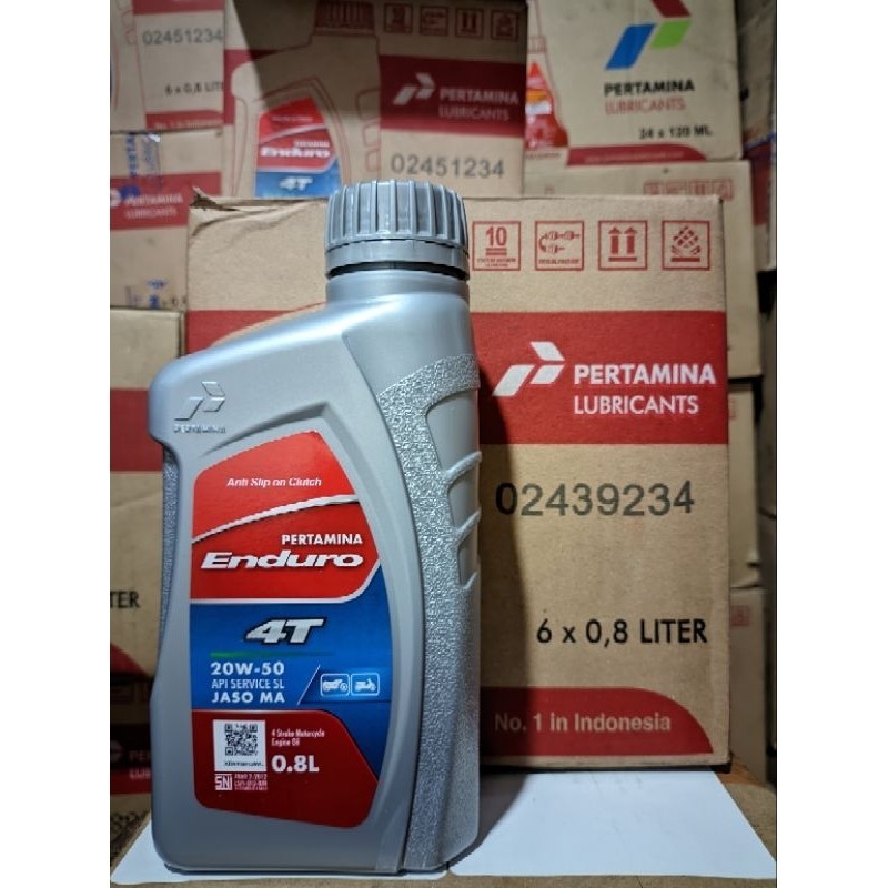 OLI MESIN ENDURO 4T 0.8 ORIGINAL PAKET 1 DUS