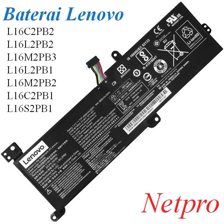 Baterai Laptop Lenovo Ideapad 320 320-14AST 330 330-14IKB -NP