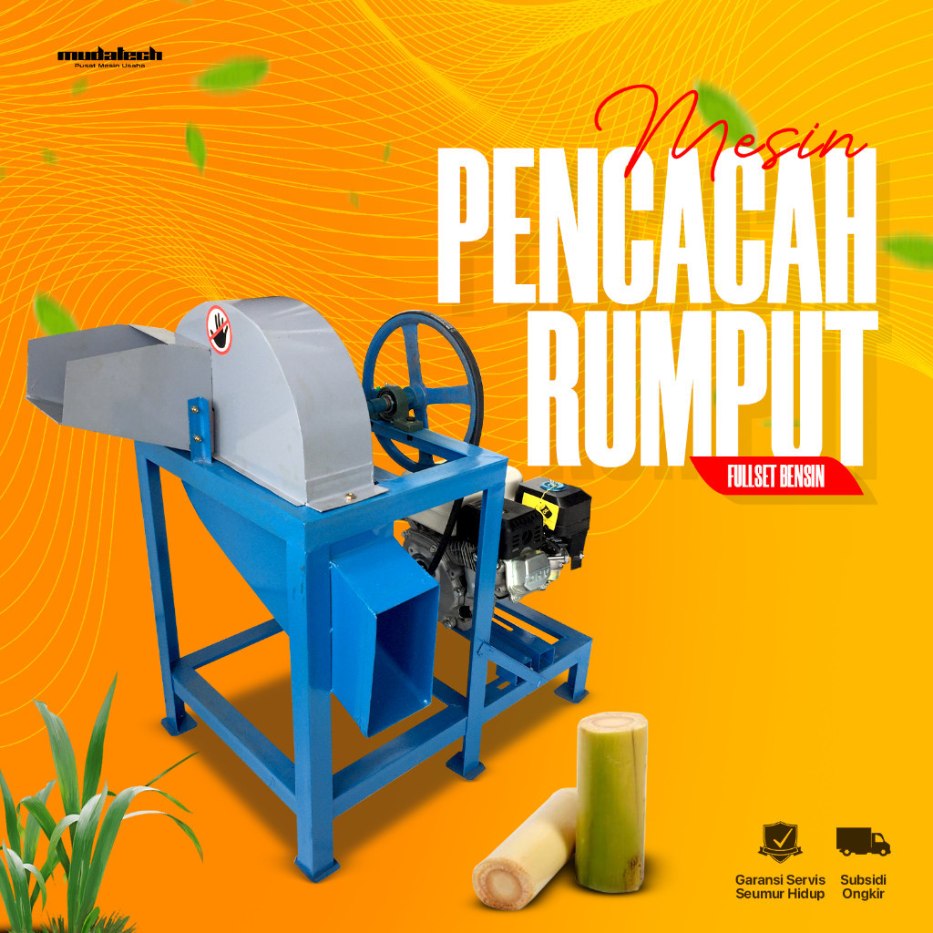 Mesin Cacah Rumput Batang Pisang Choper Pencacah