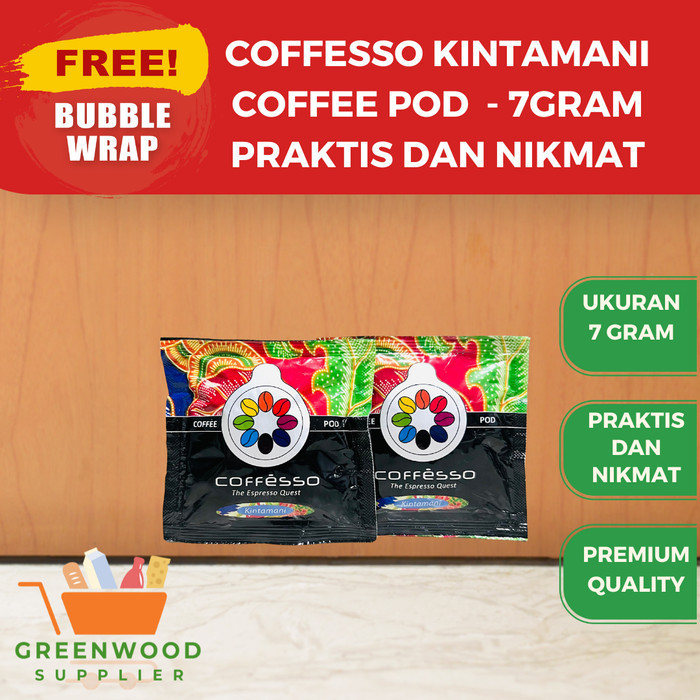 

[KINTAMANI] Kopi Pod / Coffe Pod Coffesso - 7 Gram