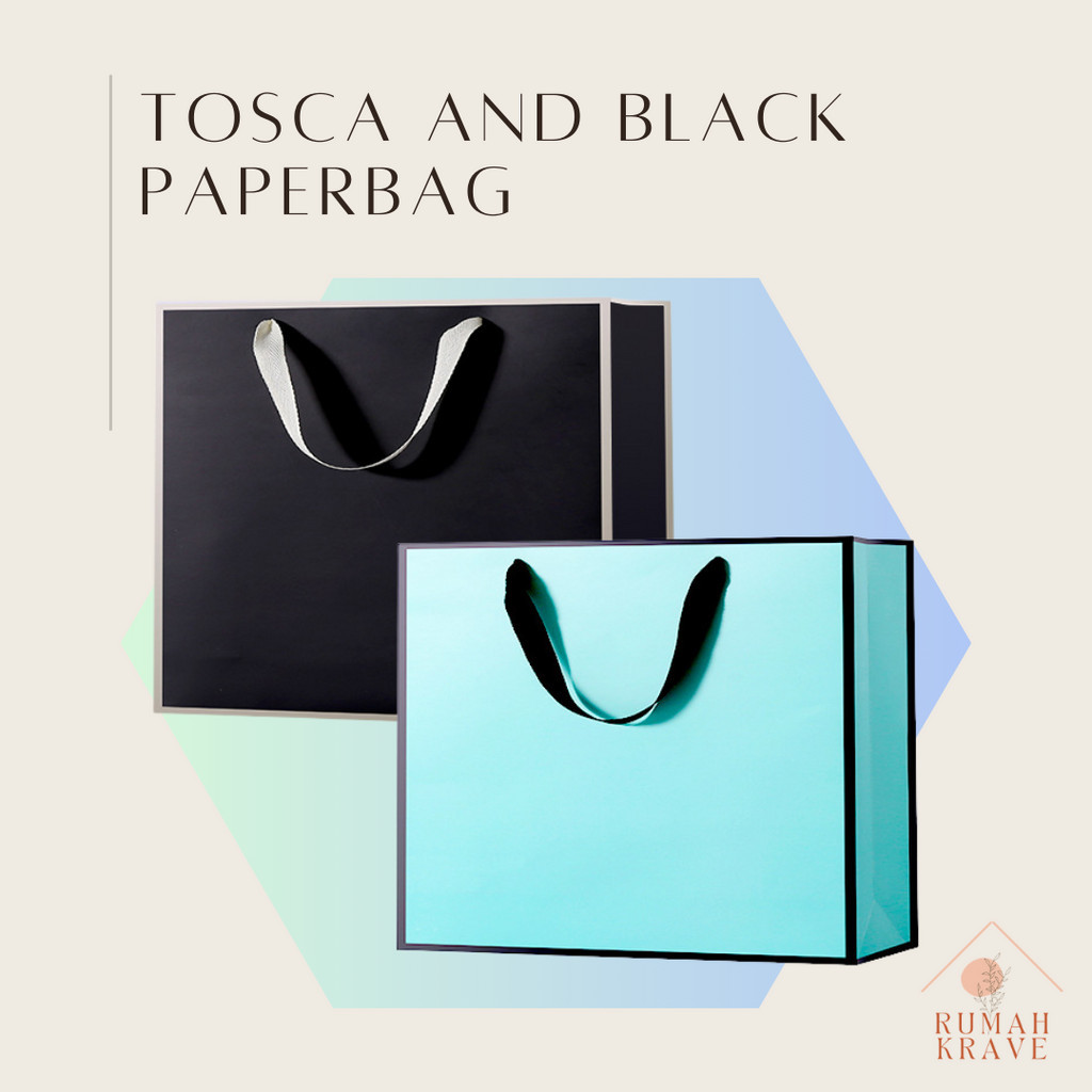 

RUMAH KRAVE - Tosca and Black Paperbag List
